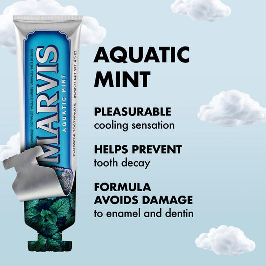 MARVIS- Dentifrice "Aquatic Mint" 85ml