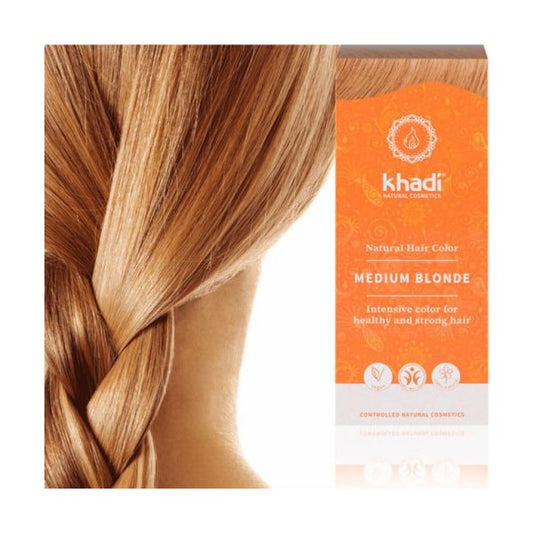 Coloration Cheveux naturelle - Blond moyen